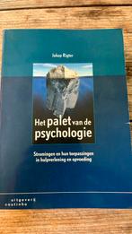 Jakop Rigter - Het palet van de psychologie, Jakop Rigter, Ophalen of Verzenden, Zo goed als nieuw, Cognitieve psychologie