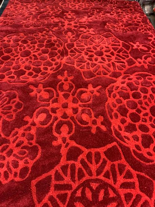 160x230 FLOWER RED Karpet/Vloerkleed/Tapijt NU 250 Euro!, Huis en Inrichting, Stoffering | Tapijten en Kleden, Nieuw, 150 tot 200 cm