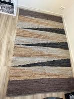 Leren retro tapijt, Ophalen, Gebruikt, Crème, 150 tot 200 cm