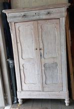 Oude white-wash kast, Huis en Inrichting, Kasten | Overige, Ophalen, Gebruikt