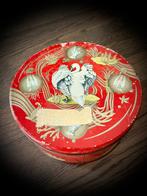 Zwaan Koekblik Huntley & Palmers Blik vintage antiek Biscuit, Verzamelen, Blikken, Verzenden, Gebruikt, Koek(jes), Overige merken