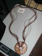 Nieuwe ketting van Manouk koper kleur., Sieraden, Tassen en Uiterlijk, Ophalen of Verzenden, Nieuw, Bruin