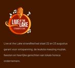 2 kaarten voor Live at the lake festival, Twee personen