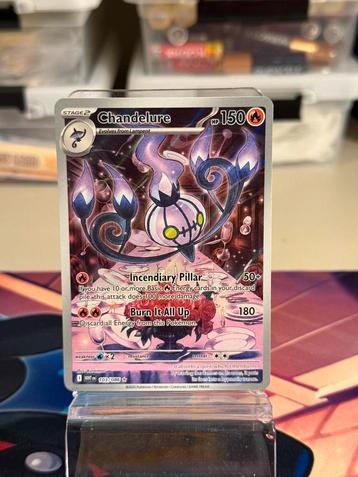 Chandelure Illustration Rare - 103/086 White Flare Pokemon beschikbaar voor biedingen