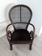 leuke rotan stoel, Ophalen, Gebruikt, Bruin, Riet of Rotan