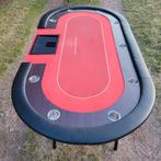 Luxe pokertafel met prachige belijning! Als nieuw! Poker., Een of twee spelers, Ophalen of Verzenden, Zo goed als nieuw