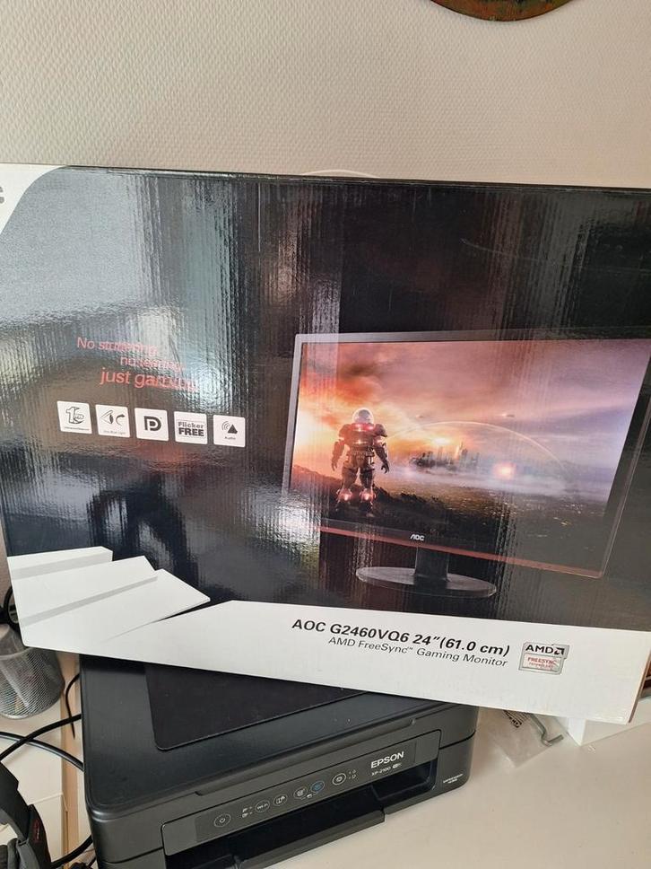 AOC G2460VQ6 24" Gaming Monitor zgan!, Computers en Software, Monitoren, Ophalen