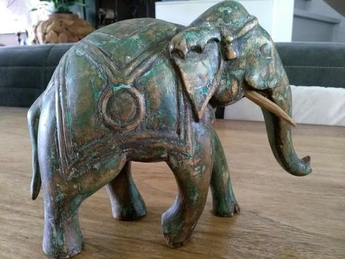Olifant, Verzamelen, Beelden en Beeldjes, Gebruikt, Dier, Ophalen of Verzenden