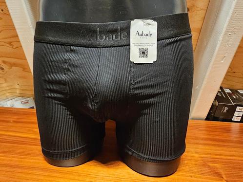 Sexy doorschijnende Aubade boxer stripes S, Kleding | Heren, Ondergoed, Boxer, Zwart, Ophalen of Verzenden