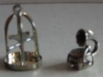 miniatuur zilver L105-55 vogelkooi gramm zilveren miniaturen, Verzenden, Zilver
