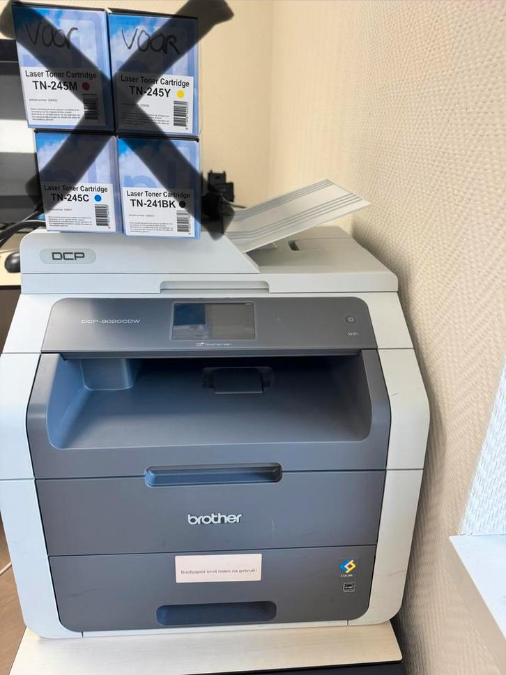 Brother DCP-9020CDW, Computers en Software, Printers, Gebruikt, All-in-one, Scannen, Ingebouwde Wi-Fi, Ophalen
