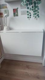 Ikea Norberg Wandtafel / Klaptafel - Wit, Huis en Inrichting, Tafelonderdelen, 50 tot 100 cm, Ophalen of Verzenden, Zo goed als nieuw