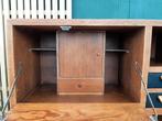 Vintage boekenkastje Art Deco klepkastje vakjes lades, Huis en Inrichting, Kasten | Boekenkasten, Met deur(en), 50 tot 100 cm