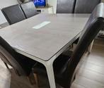 Tafel met stoel, Huis en Inrichting, Complete eetkamers, Ophalen, Zo goed als nieuw, 4 tot 6 stoelen