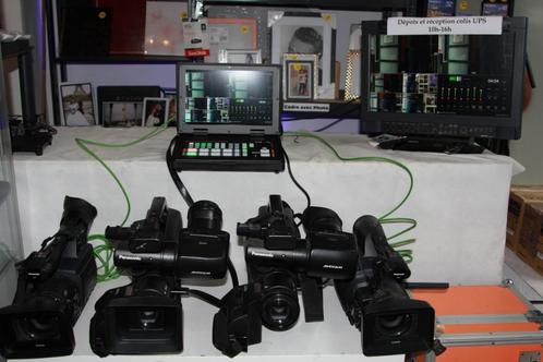 Kit Streaming 2x Panasonic HPX170+ 2 x HMC80 1080i60, Audio, Tv en Foto, Videocamera's Digitaal, Gebruikt, Camera, Geheugenkaart