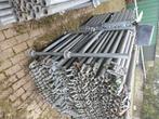 250m2 Tube Lock steiger te koop, Doe-het-zelf en Verbouw, Steigers, Ophalen, Zo goed als nieuw, Gevelsteiger, 5 meter of hoger