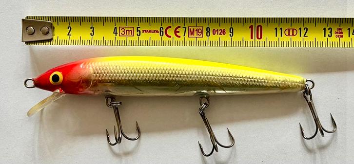 Rapala Husky 25 Ireland 12cm 13Gr zie alle Foto’s lees adv, Watersport en Boten, Hengelsport | Roofvissen, Gebruikt, Ophalen of Verzenden