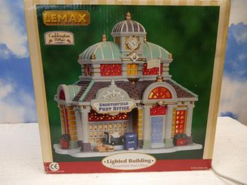 lemax Chesterfield Post Office kerstdorp kersthuisjes kerst beschikbaar voor biedingen