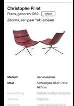 2 leren Italy Zanotta-Yuki Design Fauteuils, Ophalen