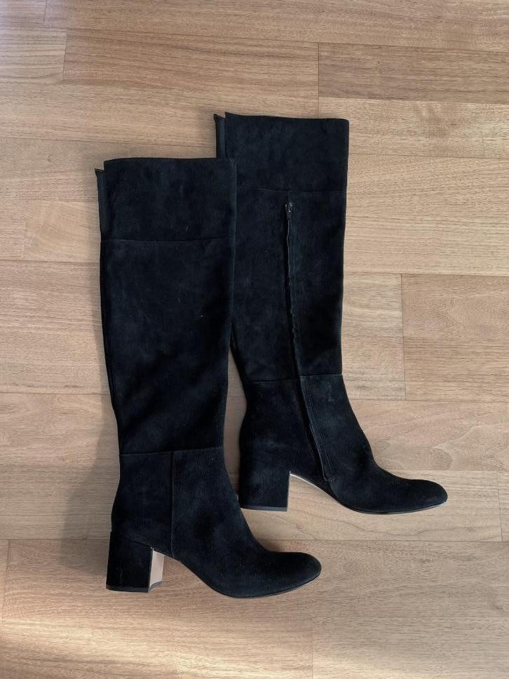 knielaarzen, overknees, Kleding | Dames, Schoenen, Nieuw, Hoge laarzen, Zwart, Ophalen of Verzenden