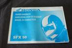 Honda SFX50 1996 scooter instructie boekje fahrer handbuch, Ophalen of Verzenden, Gebruikt