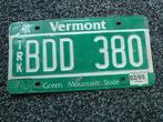 Kentekenplaat licenseplate Vermont Truck 1 USA, Verzenden, Gebruikt, Auto's