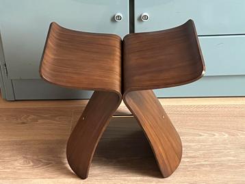 Chroom beslag voor een Vitra Butterfly kruk van Sori Yanagi beschikbaar voor biedingen