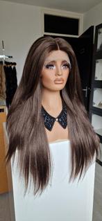 Basic Lace Pruik: Donker bruin Gemêleerd, stijl, VOL!, Ophalen of Verzenden, Nieuw, Pruik of Haarverlenging
