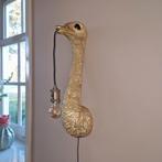 Grote struisvogel lamp wandlamp, Ophalen, Zo goed als nieuw