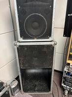 PA set met versterker rack, Ophalen, Gebruikt, Audio