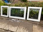 Ramen met dubbel en enkel glas, Doe-het-zelf en Verbouw, Kozijnen en Schuifpuien, Ophalen, Gebruikt, Kunststof