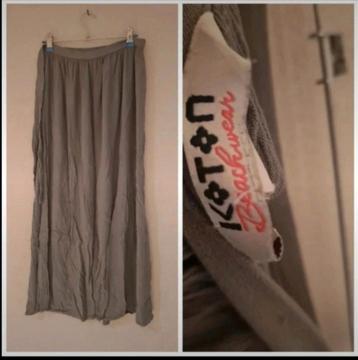 Zgan wikkelrok kaki Koton beachwear maat S M beschikbaar voor biedingen