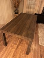 Eettafel, Huis en Inrichting, Tafels | Eettafels, Ophalen, Gebruikt, 50 tot 100 cm, Vijf personen of meer
