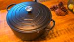 Le Creuset signature Gietijzeren Braadpan ⌀34 - Zwart, Huis en Inrichting, Keuken | Potten en Pannen, Ophalen, Gietijzer, Zo goed als nieuw