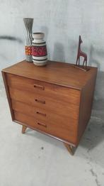 Vintage ladekastje Pastoe stijl jaren 60, Ophalen, Gebruikt, 25 tot 50 cm, Minder dan 100 cm