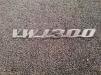 Vw 1300 logo Volkswagen 1300 Kever logo voor achterklep, Ophalen of Verzenden, Gebruikt, Volkswagen