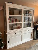 Mooie buffetkast met glazen schuifdeuren, Huis en Inrichting, Ophalen, Gebruikt, 200 cm of meer, Met lade(s)