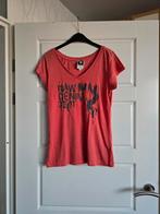 Te koop koraalrood dames t-shirt, merk G-star maat M, Kleding | Dames, T-shirts, Maat 38/40 (M), Ophalen of Verzenden, Korte mouw