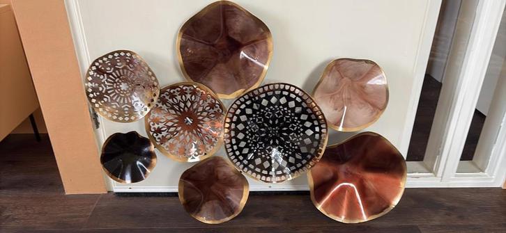 Stijlvolle wanddecoratie, Huis en Inrichting, Woonaccessoires | Wanddecoraties, Zo goed als nieuw, Ophalen