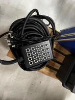 16/4 Kanaals XLR multikabel 30 meter, Muziek en Instrumenten, Kabels en Stekkers, Ophalen, Gebruikt, Apparatuur