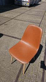Stoel JONSTRUP cognac kunstleer (per 9 stuks), Ophalen, Gebruikt, Bruin, JYSK BV