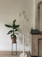 Witte space age lamp met witte bollen, Huis en Inrichting, Lampen | Vloerlampen, Ophalen, Gebruikt, 150 tot 200 cm