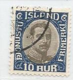 IJsland Dienst mi. 36, Verzenden, IJsland, Gestempeld