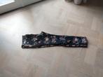 Cambio broek, zwart met bruine/kobaltblauwe bloem, 46, Kleding | Dames, Broeken en Pantalons, Maat 46/48 (XL) of groter, Ophalen of Verzenden