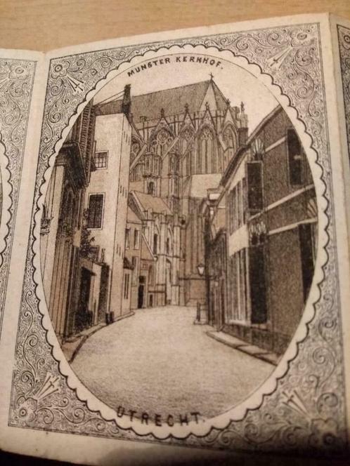 30 / Utrecht  Munster Kerkhof     litho zeldzaam 1875, Antiek en Kunst, Kunst | Litho's en Zeefdrukken, Ophalen of Verzenden