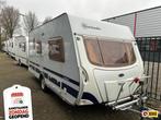 Dethleffs Lowlander 450 EB Airco, Voortent, Zondag open!, Caravans en Kamperen, Standaardzit, Tot en met 2, Bedrijf, Schokbreker