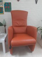 Leren fauteuil Jori  in nieuwstaat, Huis en Inrichting, Fauteuils, Ophalen, Zo goed als nieuw, 75 tot 100 cm, 50 tot 75 cm