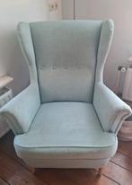 Mintgroene Ikea fauteuil "strandmon", Huis en Inrichting, Fauteuils, Ophalen, Gebruikt, 75 tot 100 cm, 75 tot 100 cm