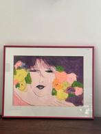Walasse Ting silkscreen. Zeefdruk, Antiek en Kunst, Ophalen of Verzenden