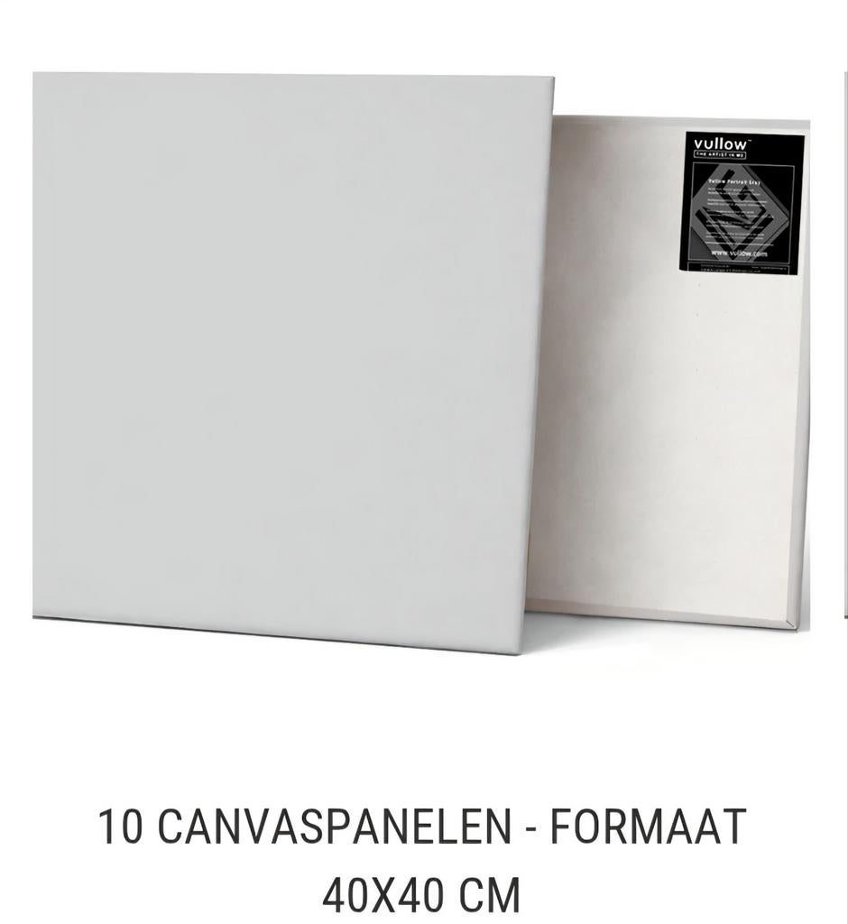 Canvas panelen 10 st, Ophalen, Nieuw